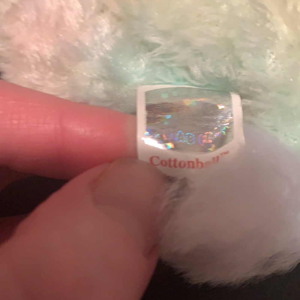 Ty beanie baby Cottonball bunny - Picture 3 of 3